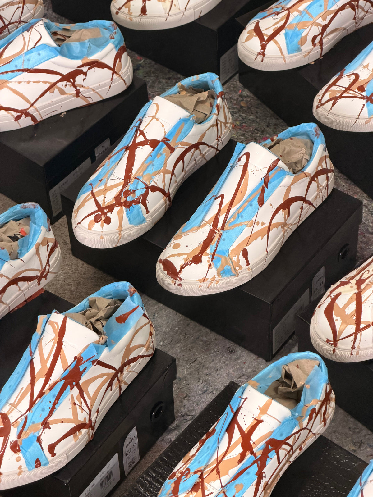 canvas terra sneaker the first 100; wie pflegt man die schuhe?
